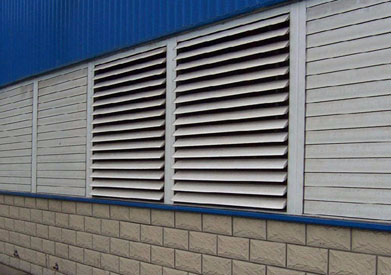 風(fēng)口百葉窗圖片